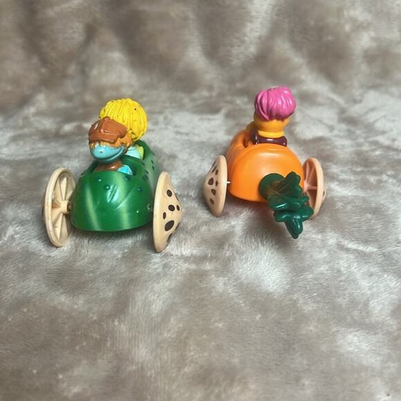 Vintage McDonald's Happy Meal Veggie Car Toys Fraggle Rock Boober Wembley Gobo - Picture 3 of 6
